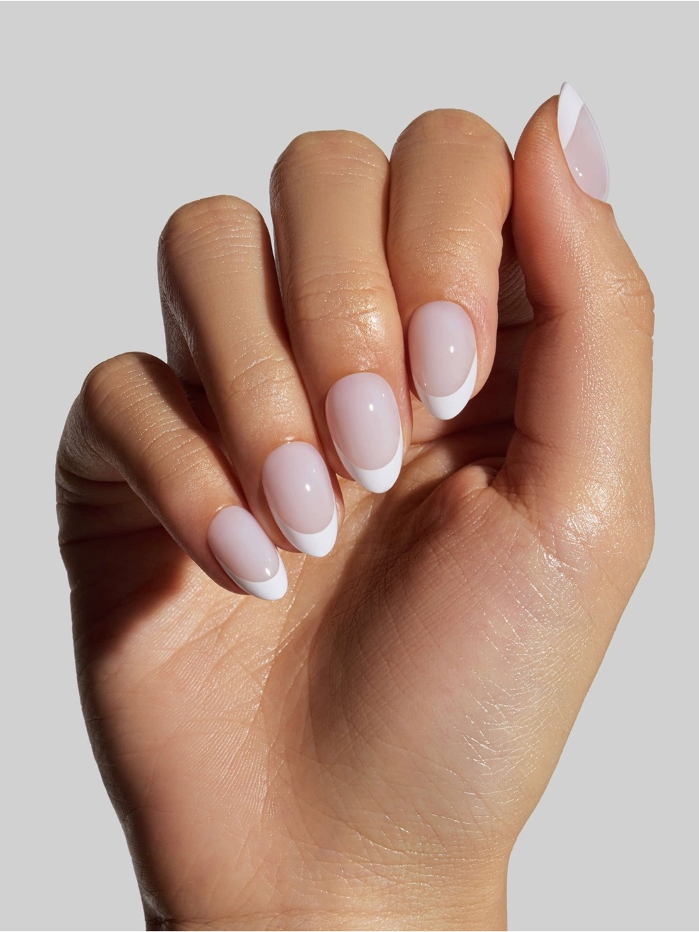 Celebritips Milky White French Press On Nails Extra Short Almond 32 Nails NIB